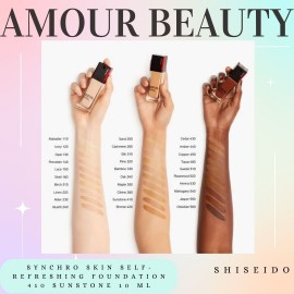 Shiseido SYNCHRO SKIN SELF-REFRESHING FOUNDATION 410 SUNSTONE 10ML